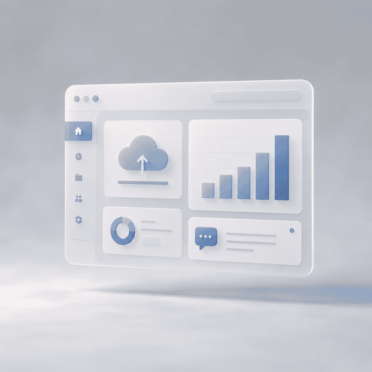 An abstract graphic representing call analytics