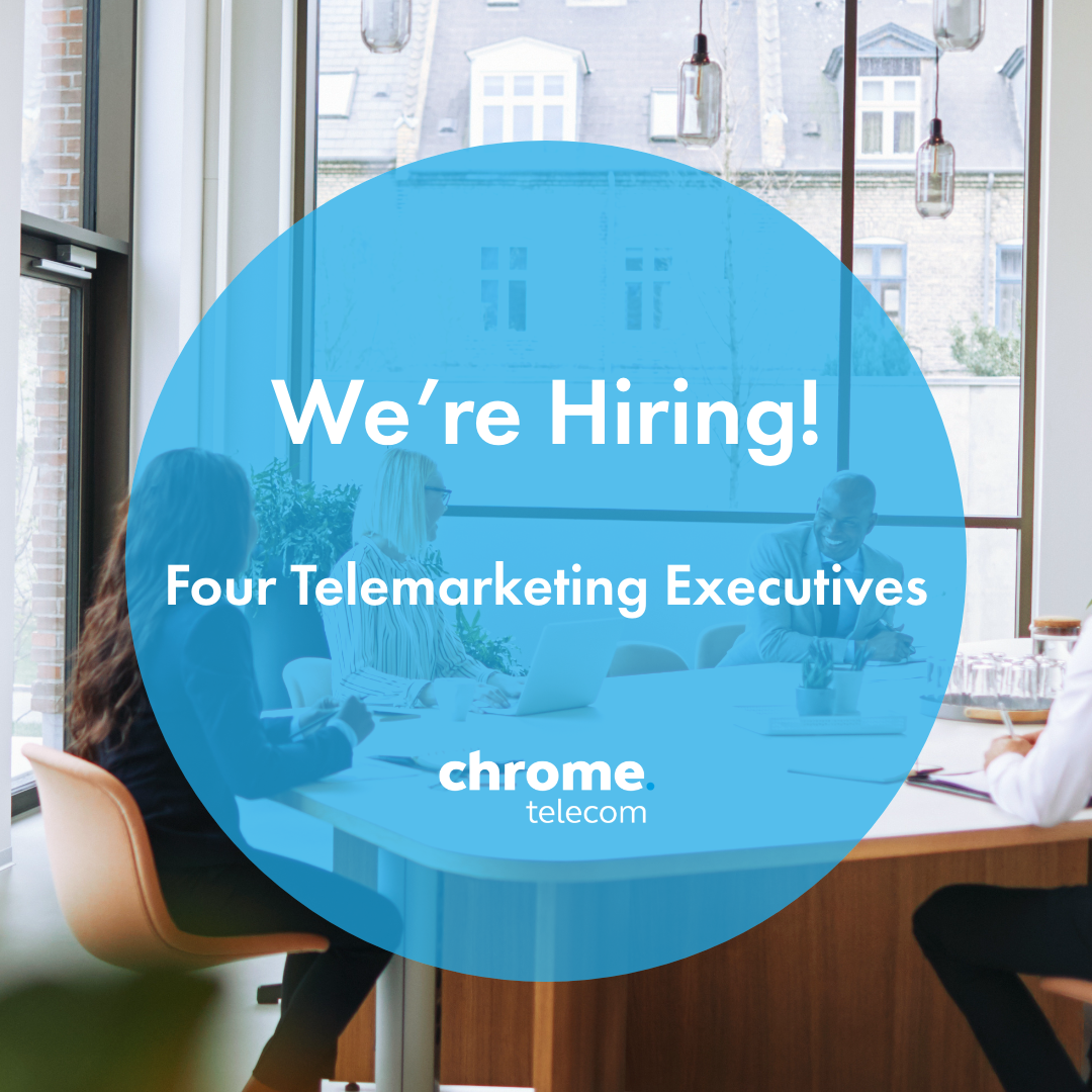 We're hiring telemarketers